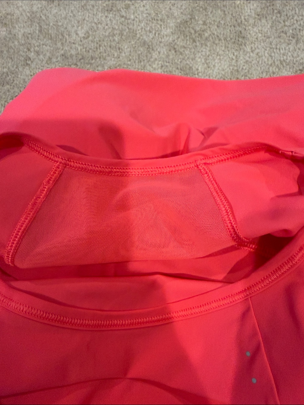 2 lululemon athletica Black and Coral Sleeveless Workout Tank Tops - Picture 8 of 8